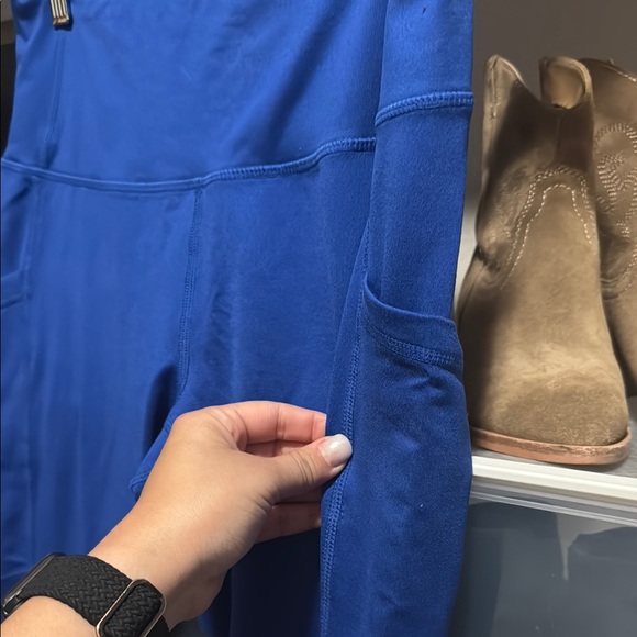 Z by Zella Blue Leggings with pockets - Picture 3 of 10